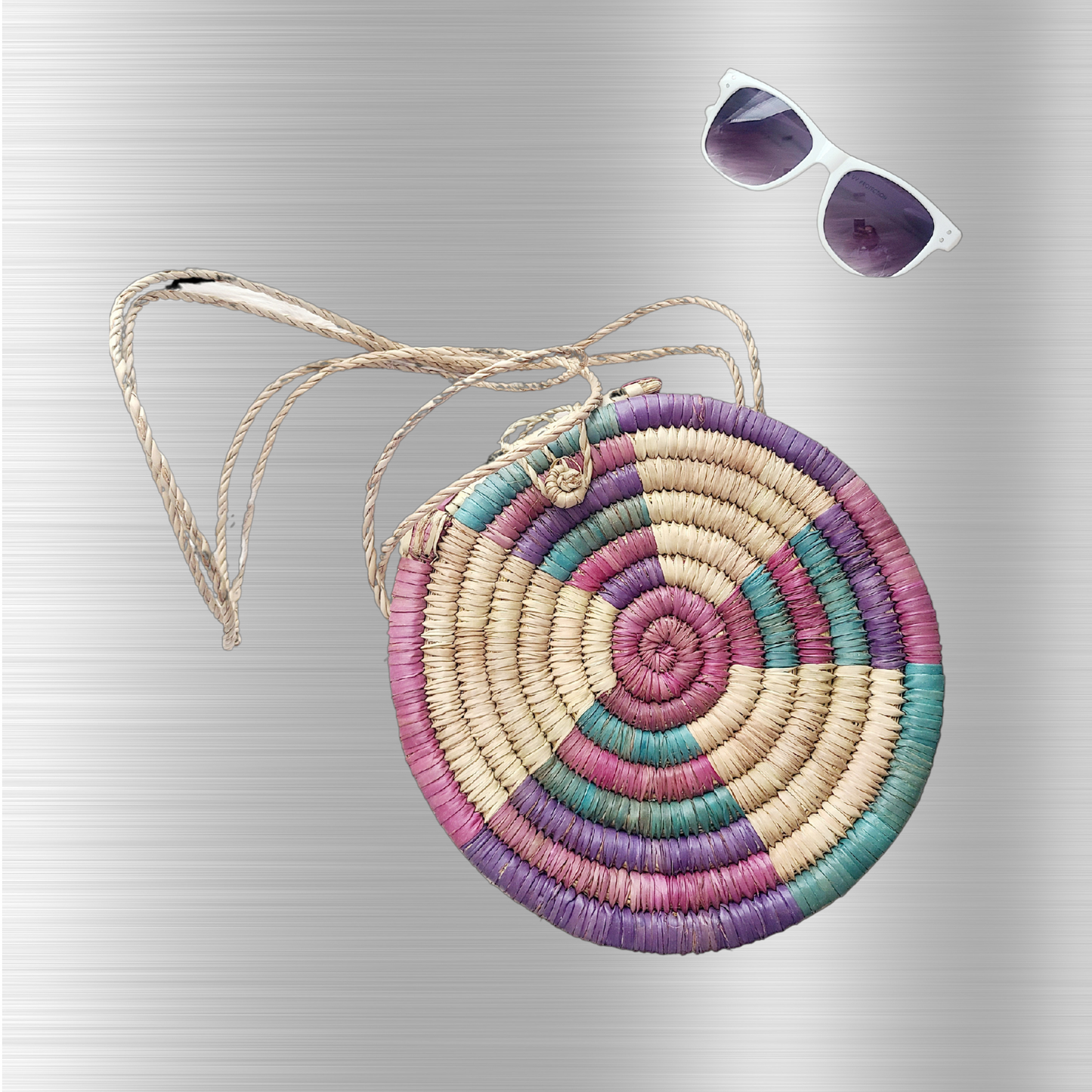 Africa Rattan Beach Bag