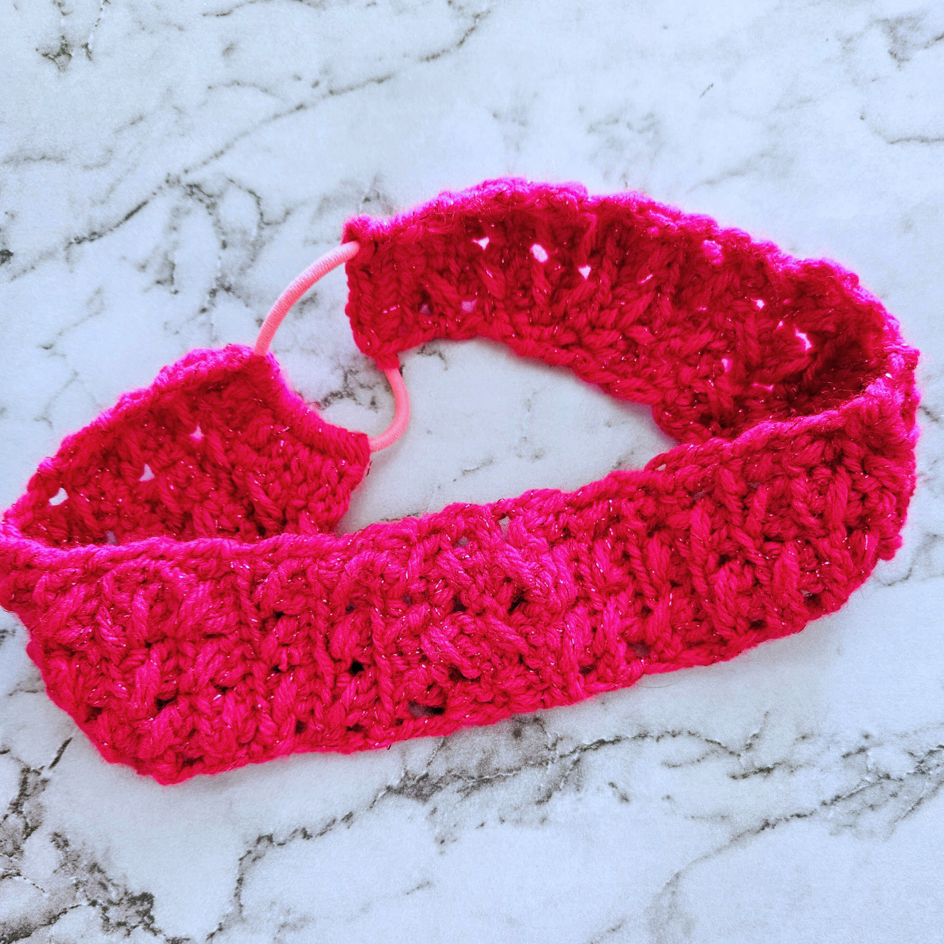 Fuchsia Boho Headband