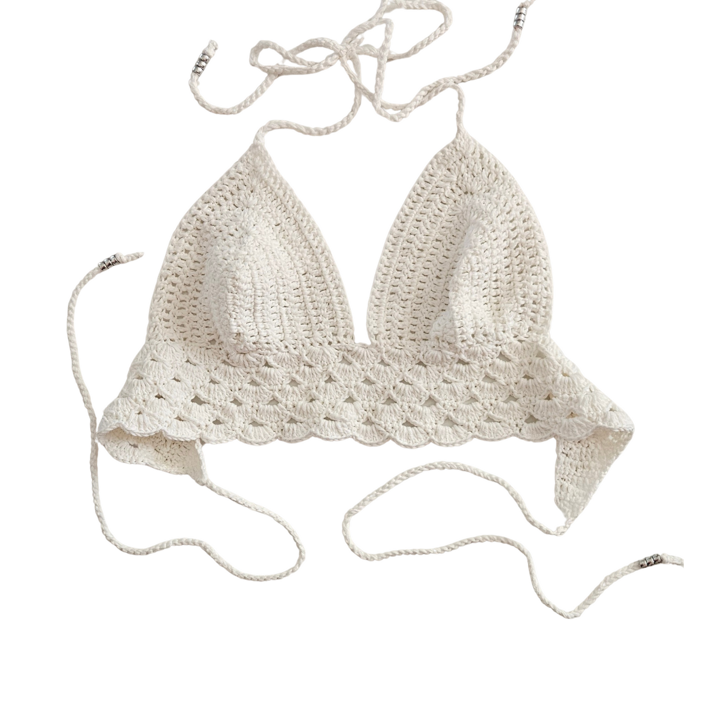 Mare_Crochet_Cropped_Top-White-front_Handmade_Beachwear