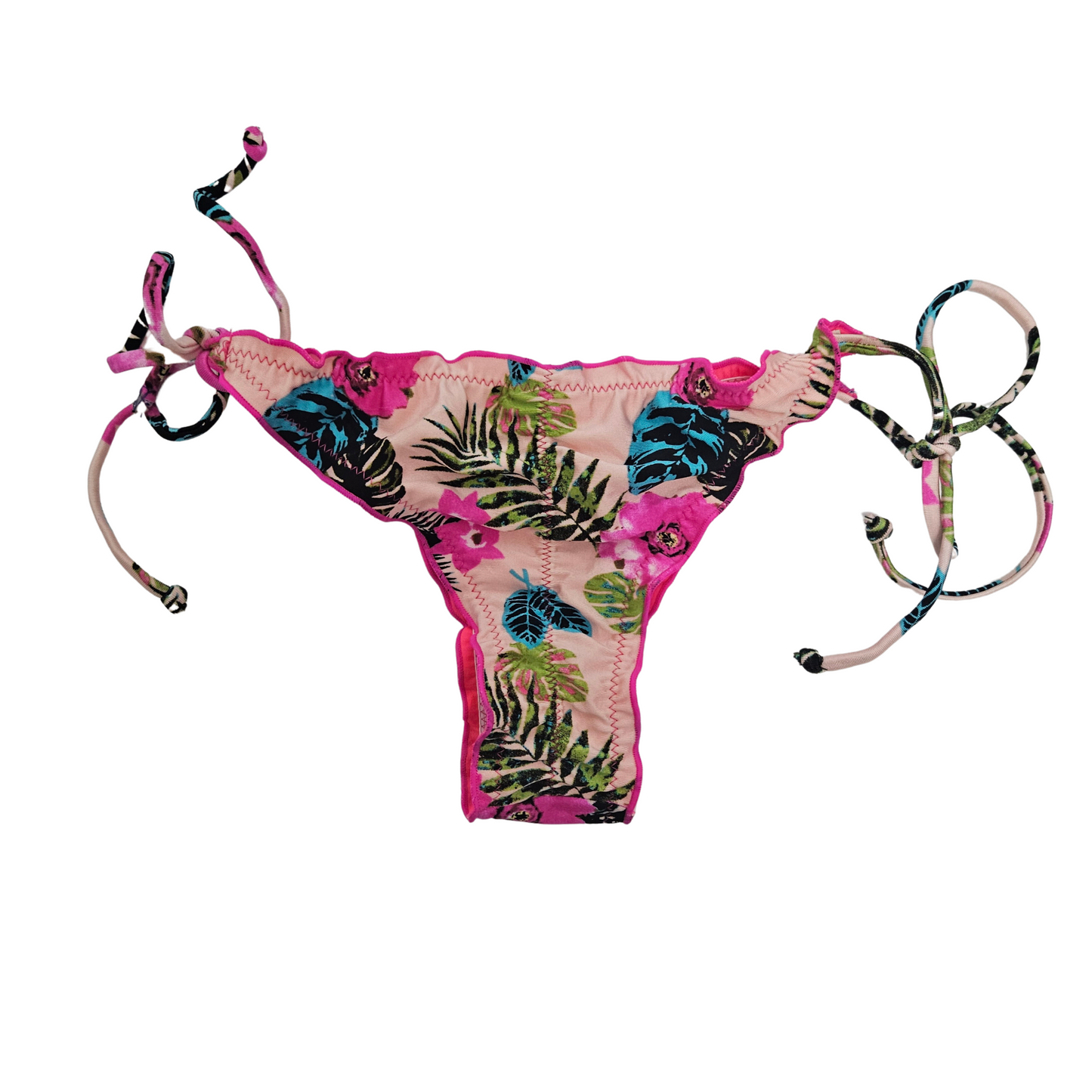 Floral Tie Side Bikini Set