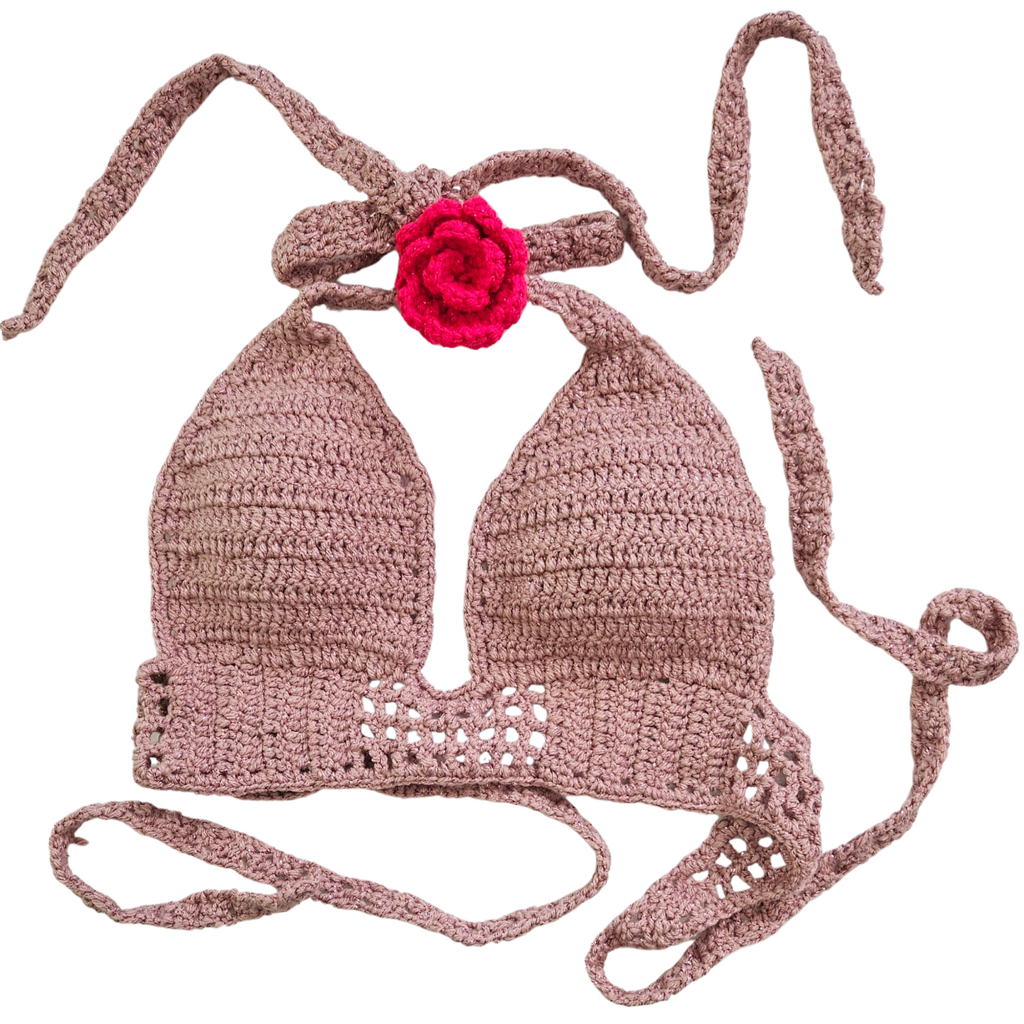 PinkStrappyChicCrochetTopfront2front