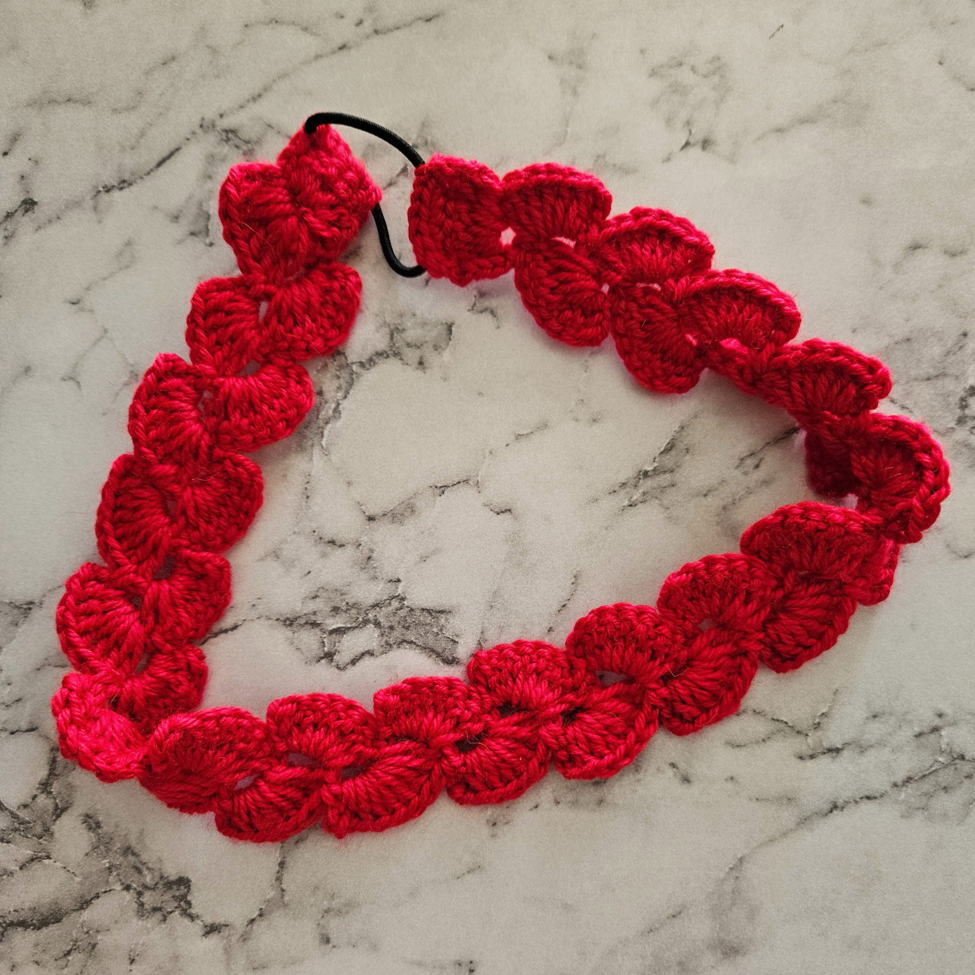 Red Petal Headband photo