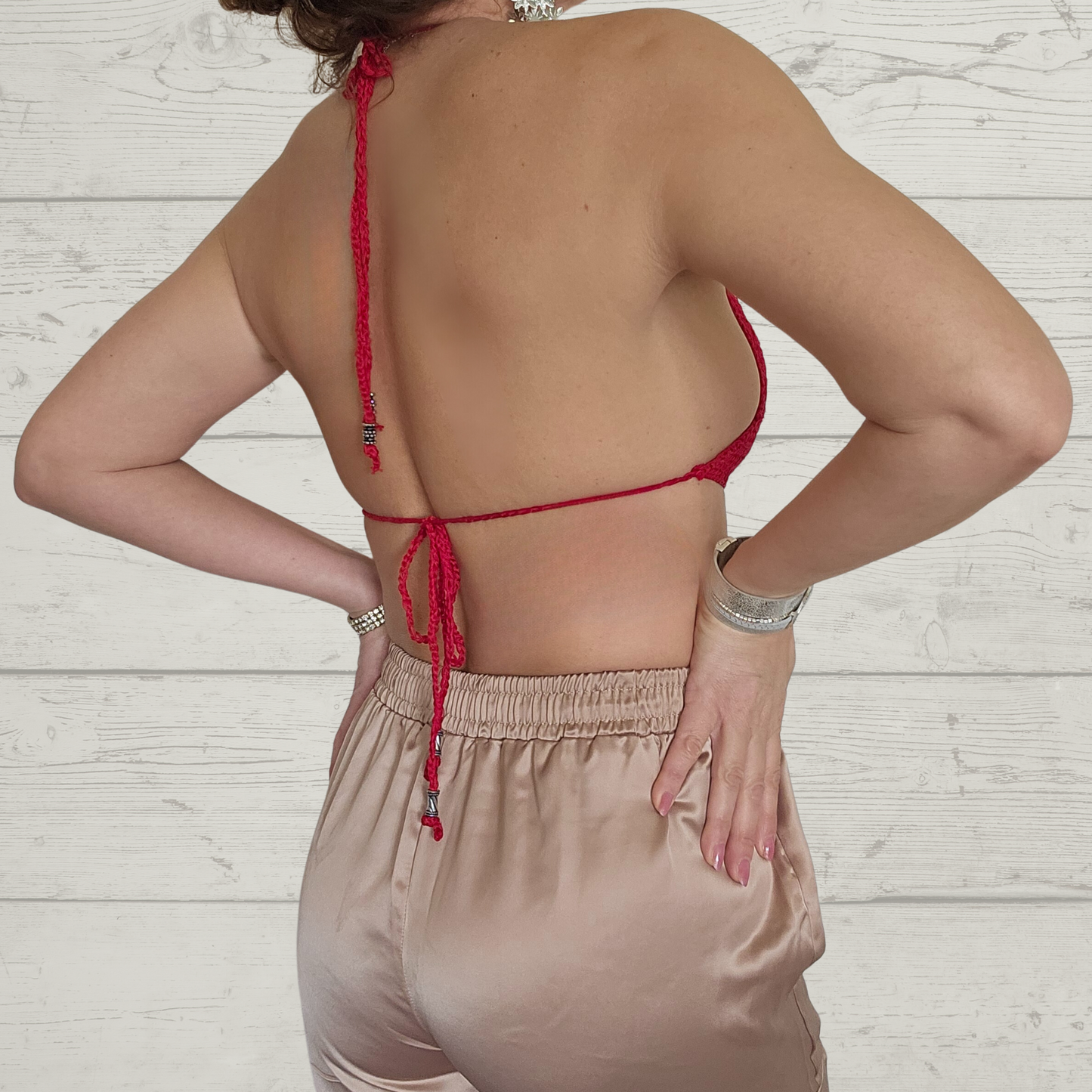 RedTwo-WayCrochetCropTopMODELBACKPOSE