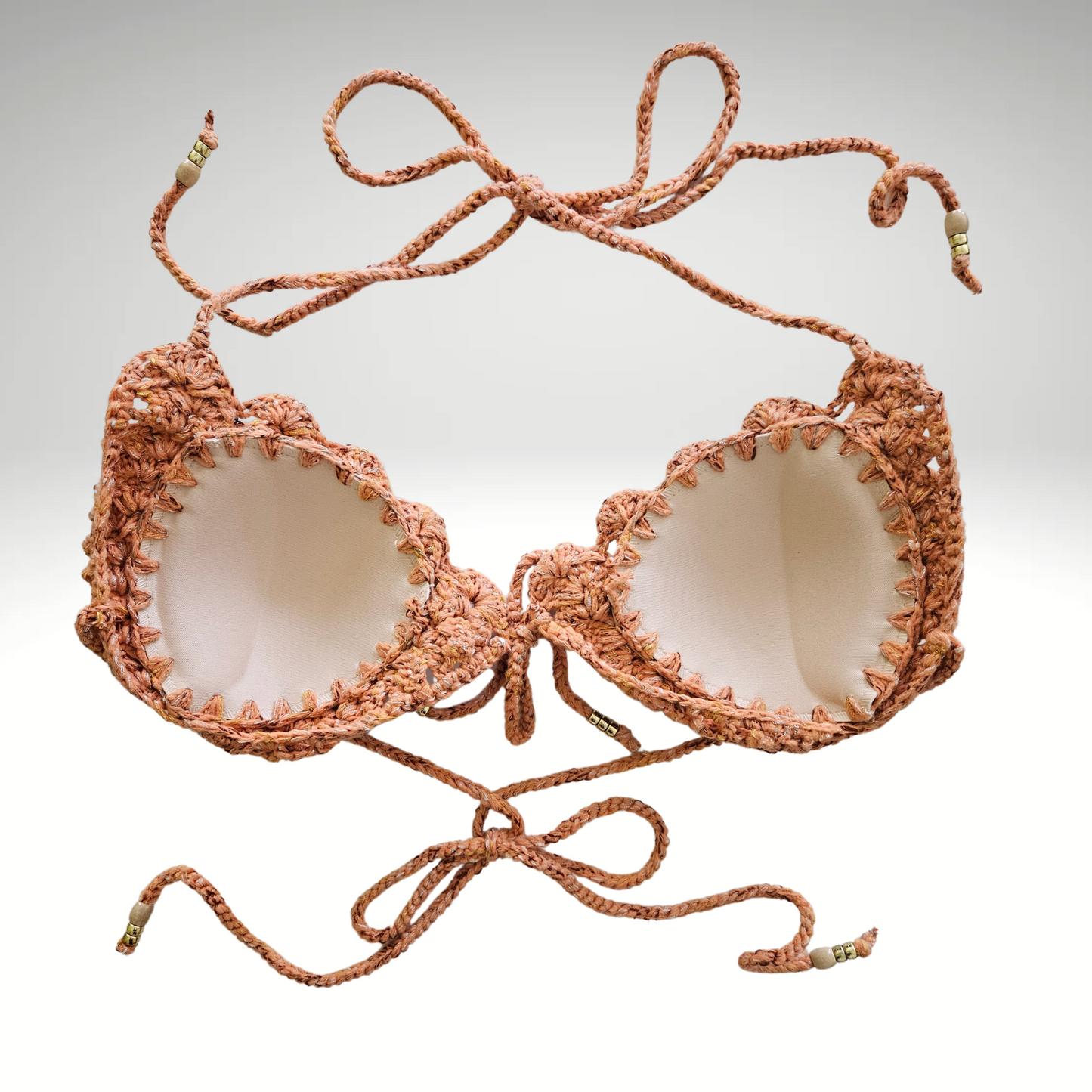 Mermaid Crochet Tie Straps Top