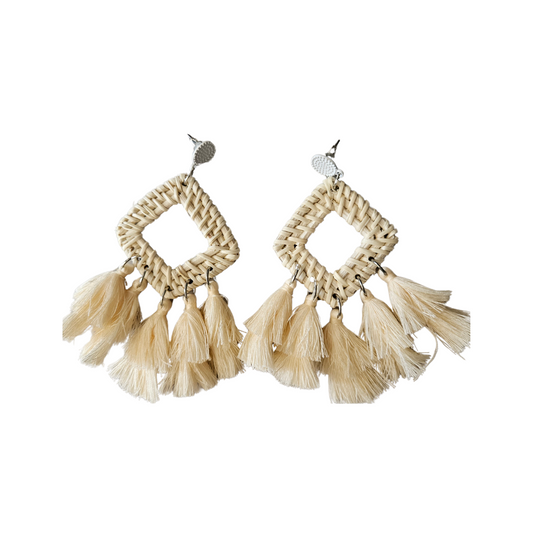 Tribal Tassel Drop earrings