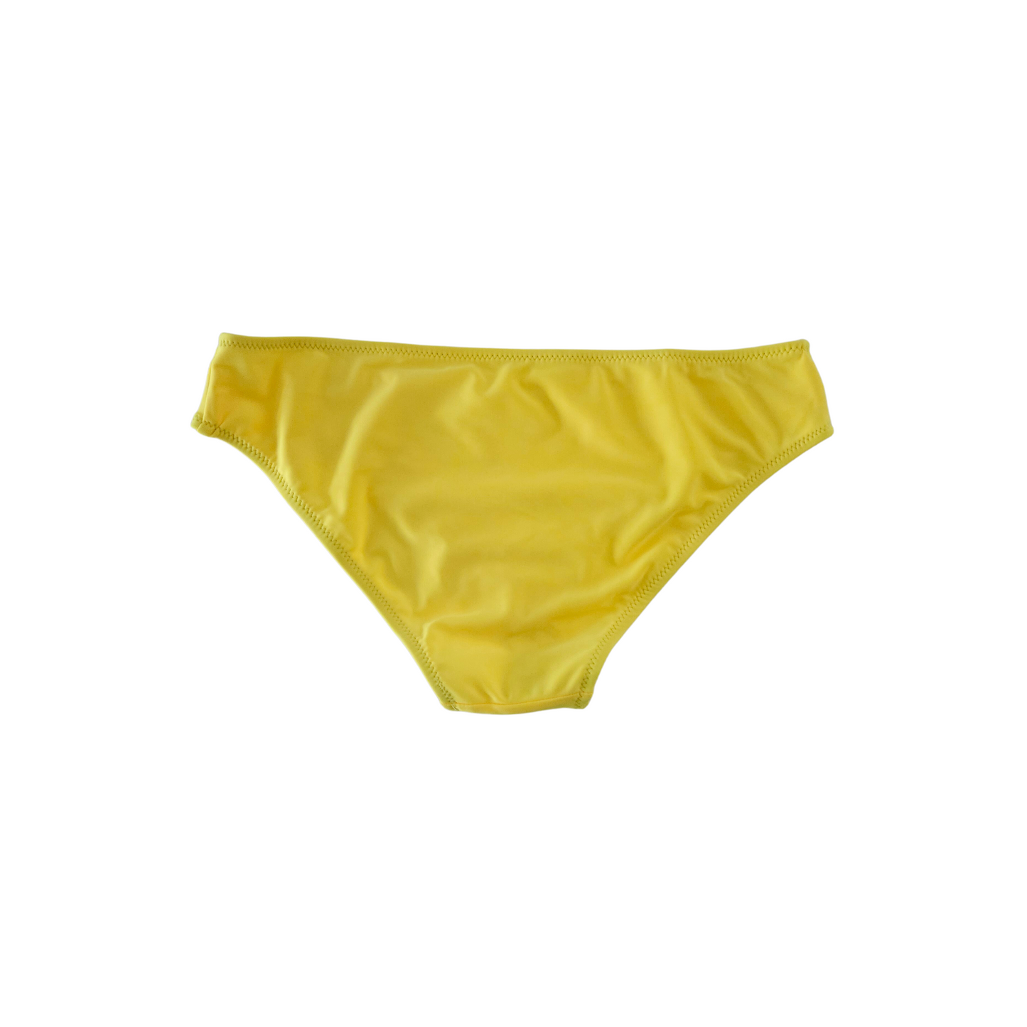 Yellow Tones Molded Cup Bikini Set bottom