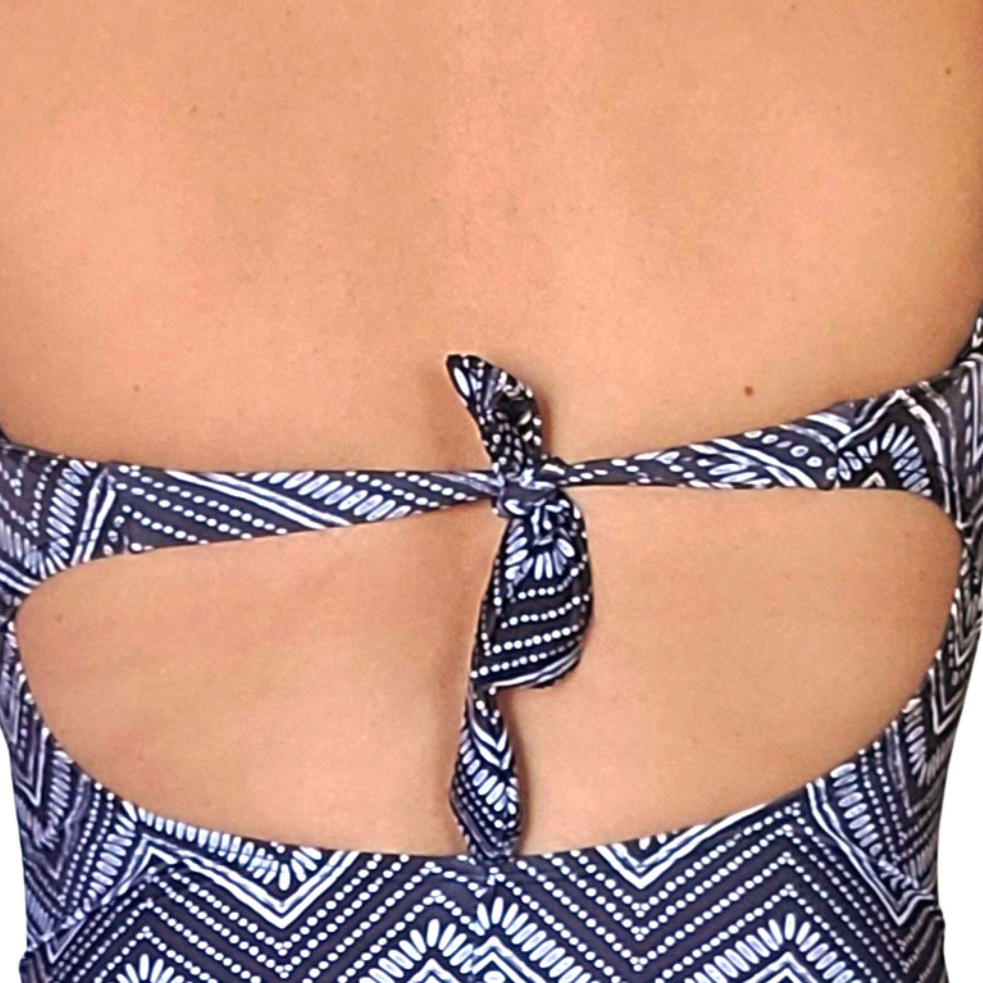 Black & Gray Symmetric One Piece Swimsuit Swimwear Rita Rosa Brazilian Beachwear