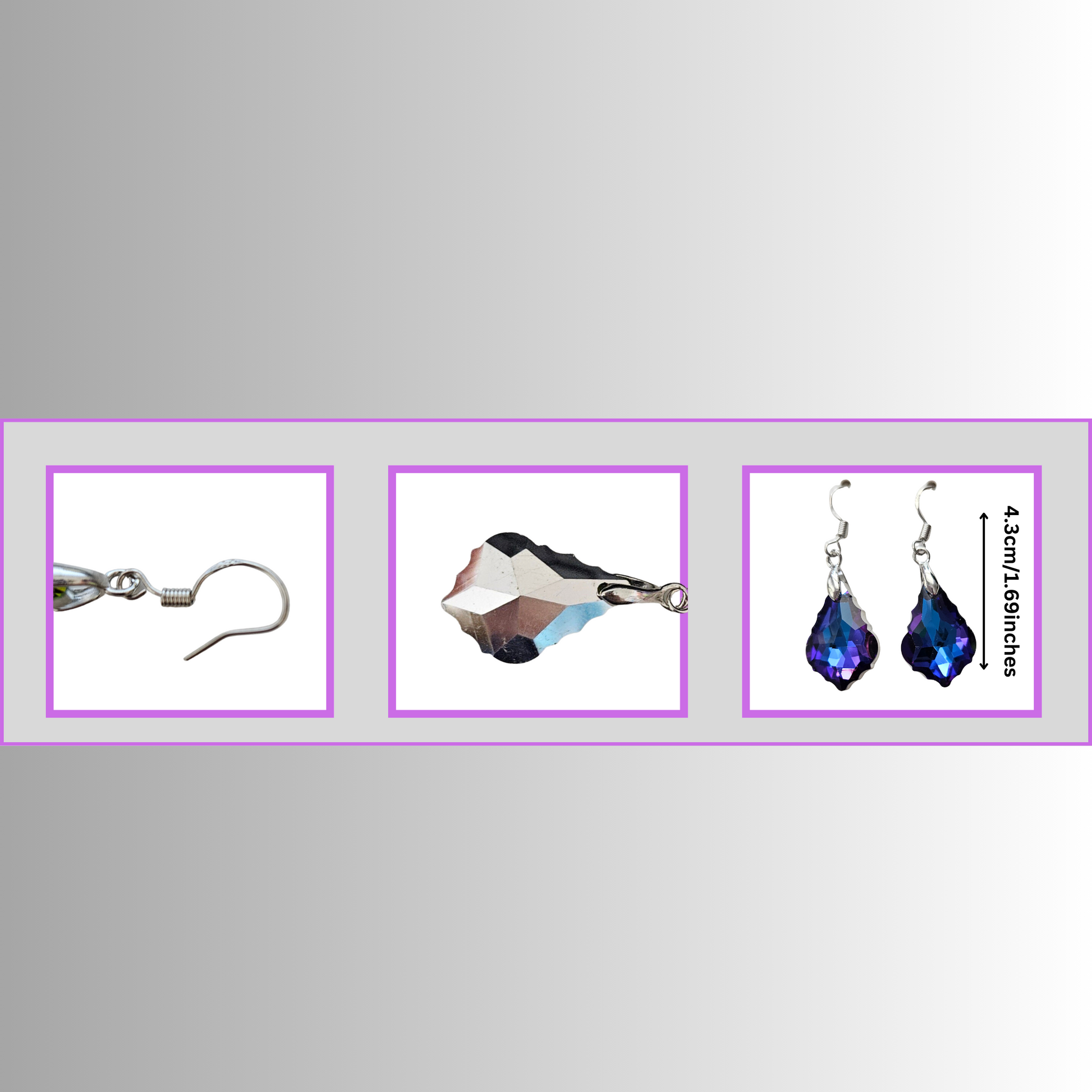 French Hook style and measurements