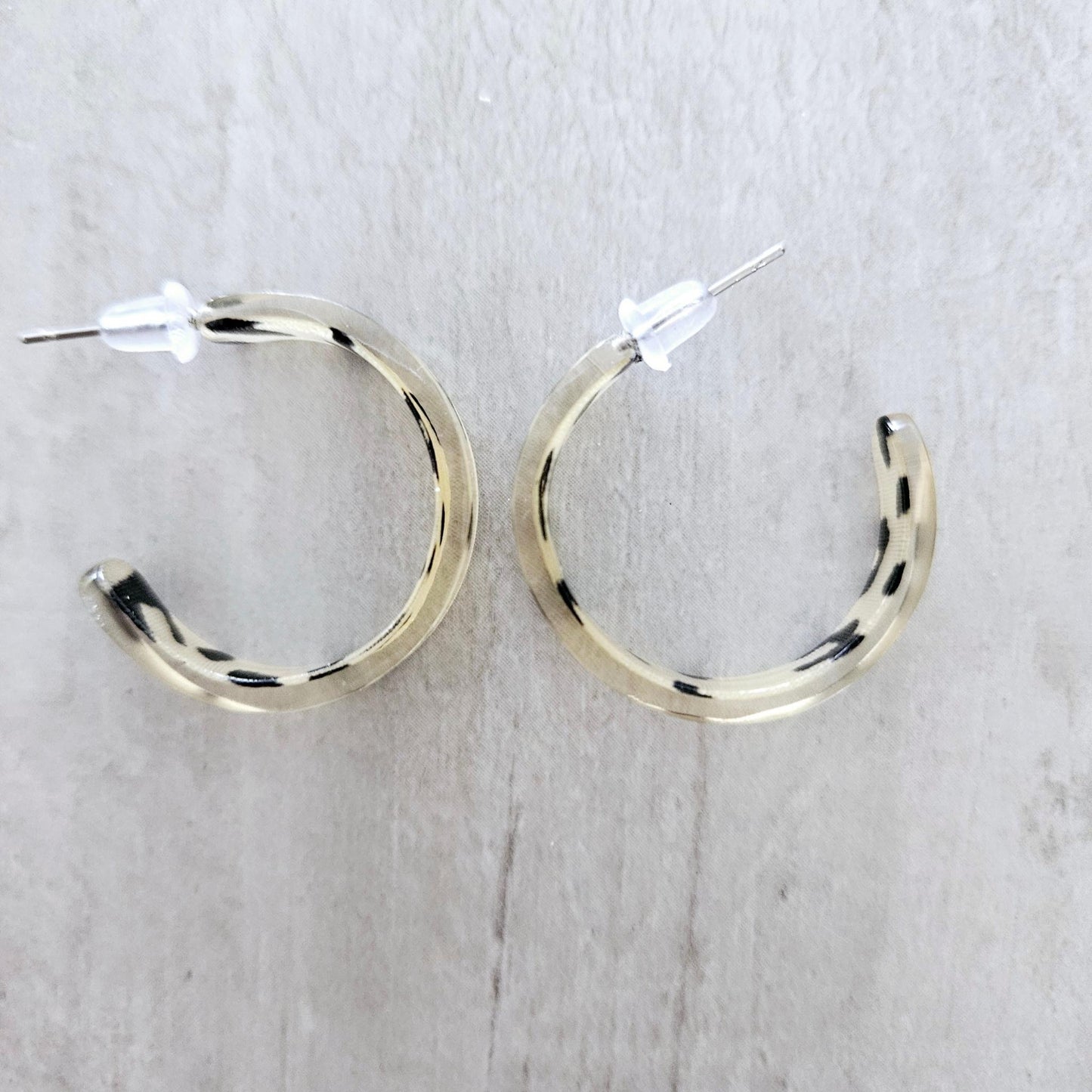 Multicolor Small Cuff Hoop Earrings