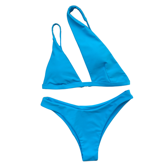 Cut Out One Shoulder Bikini Set front image