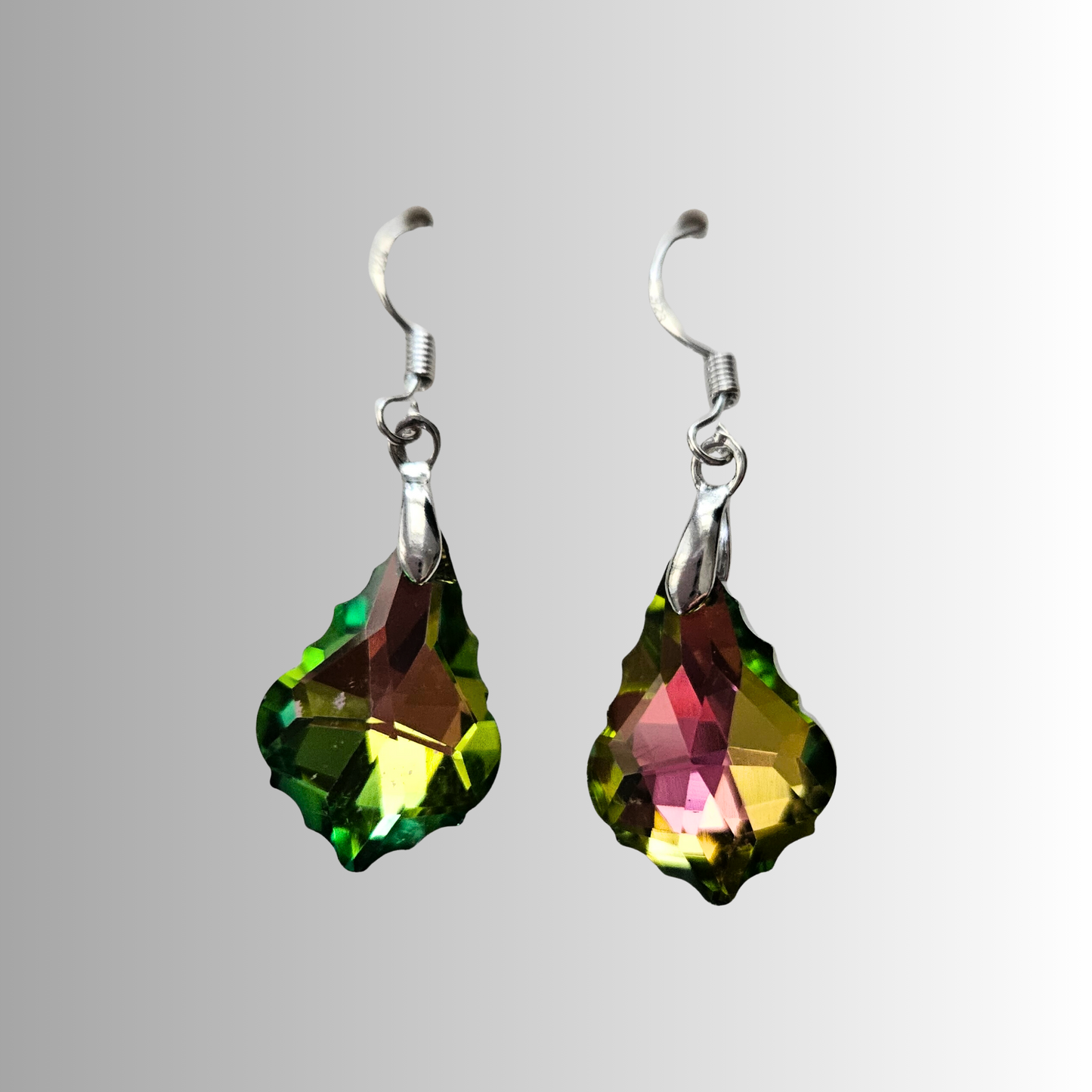 Multicolor Crystal Elegance Earrings