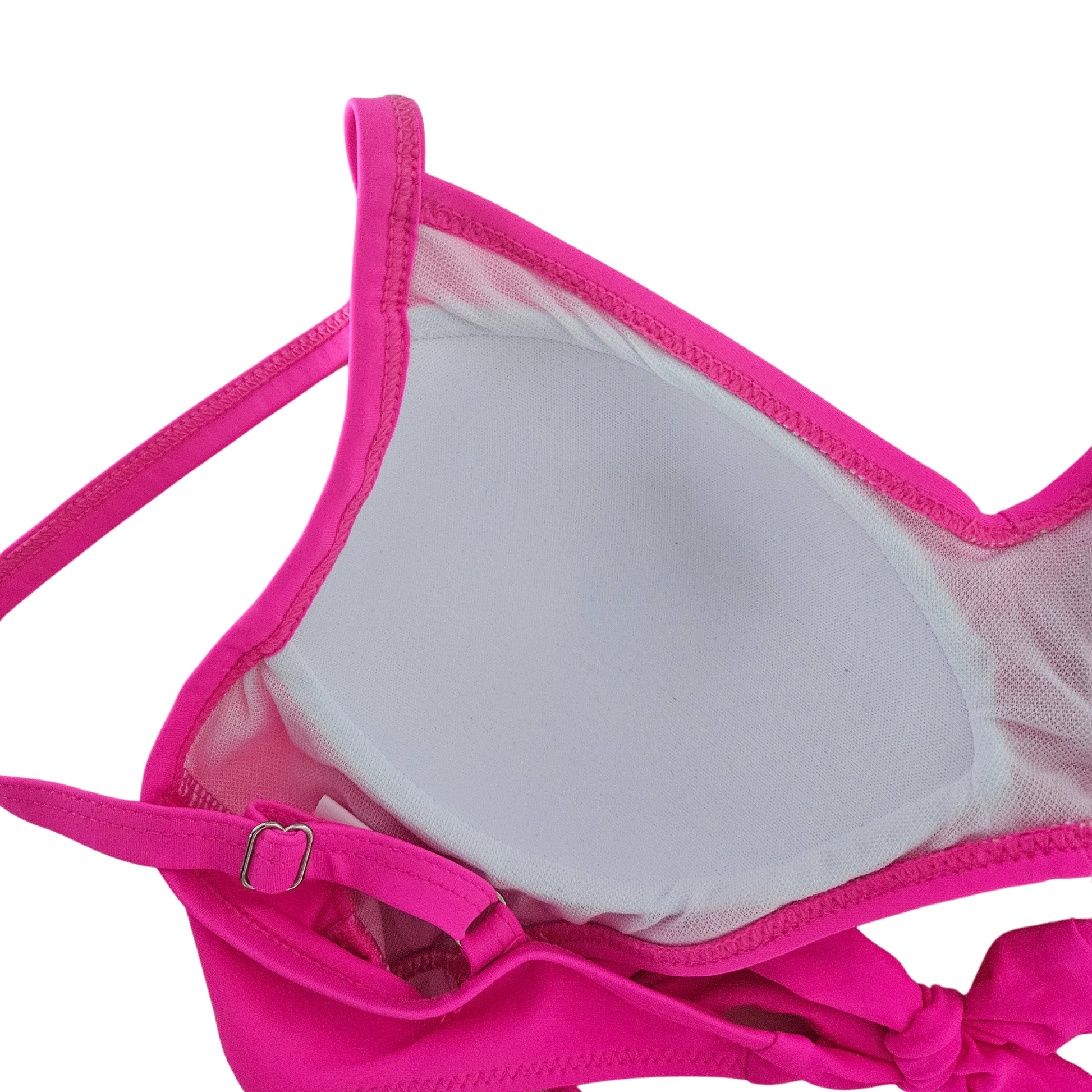 Pink Cut Out Tummy Control Swimsuit molded cup image