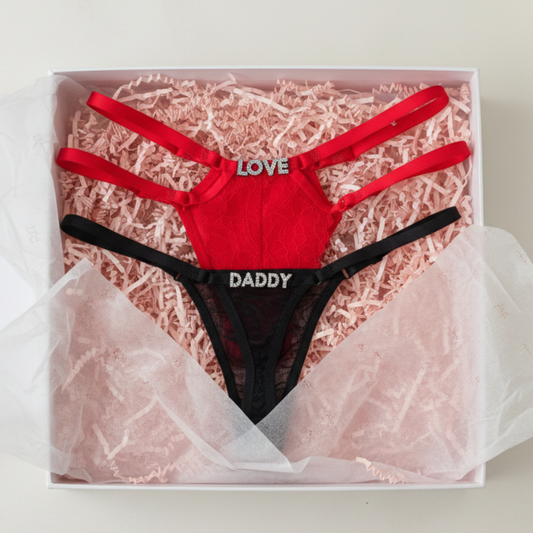 🌸 Signature Duo Bridal Box (2 Panties)