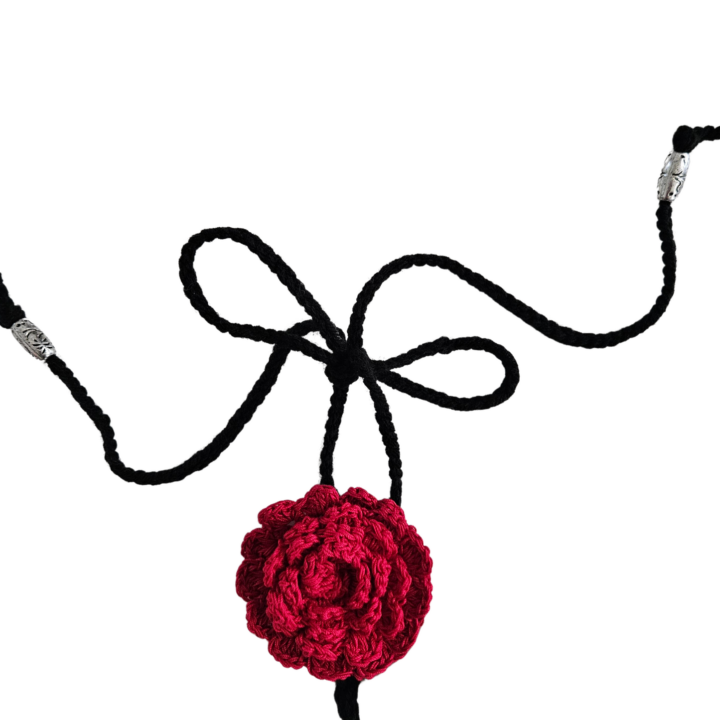 Radiant Bloom Crochet Bandeau Top