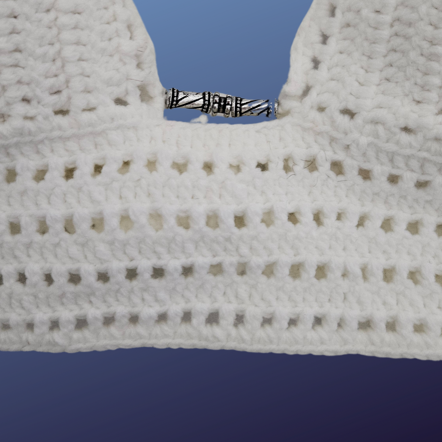 Crisscross Halter Crochet Cropped Top